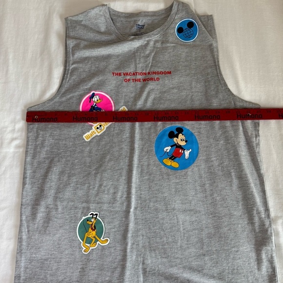 Disney World 50th Men’s T-shirt Vault Collection Sleeveless Size Large Mickey - Picture 3 of 8